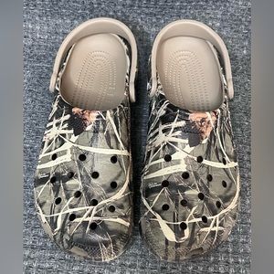 ***WORE ONE TIME*** Crocs Bistro Clogs Advantage Max-4 Camo Mens SIZE 11